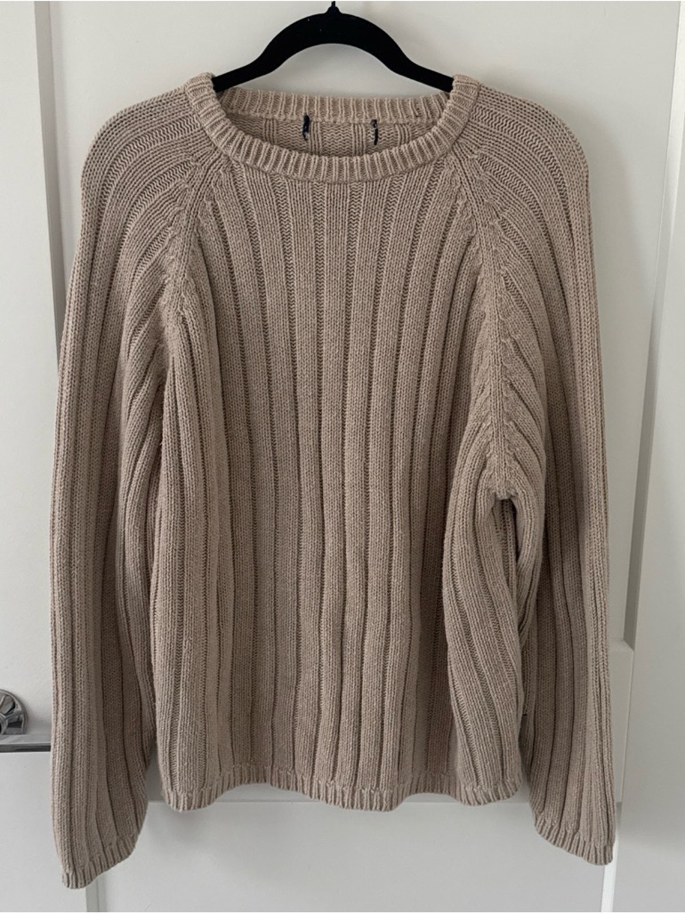 Woolrich Women's Ribbed Crewneck Sweater - Taupe